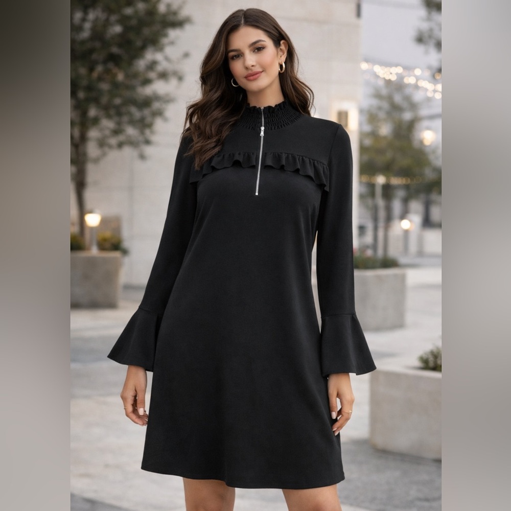 IRO Smock Neck Dress